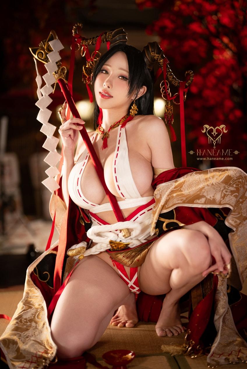 雨波_HaneAme – Lustful Goat Miko邪羊巫女完整版分享