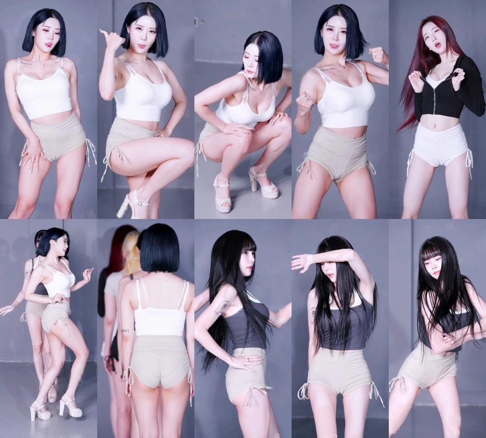 20240724韩国女团Girl Crush现场饭拍秀跳舞素材